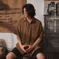 Breathe Easy This Summer with Our Hollow-Knit Retro Shirt for MenMen ShirtsSAVVY MONARCH