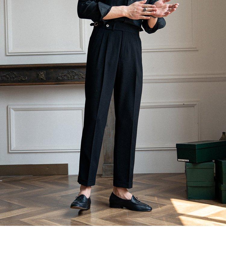 The Ashford Seersucker Trousers - SAVVY MONARCH