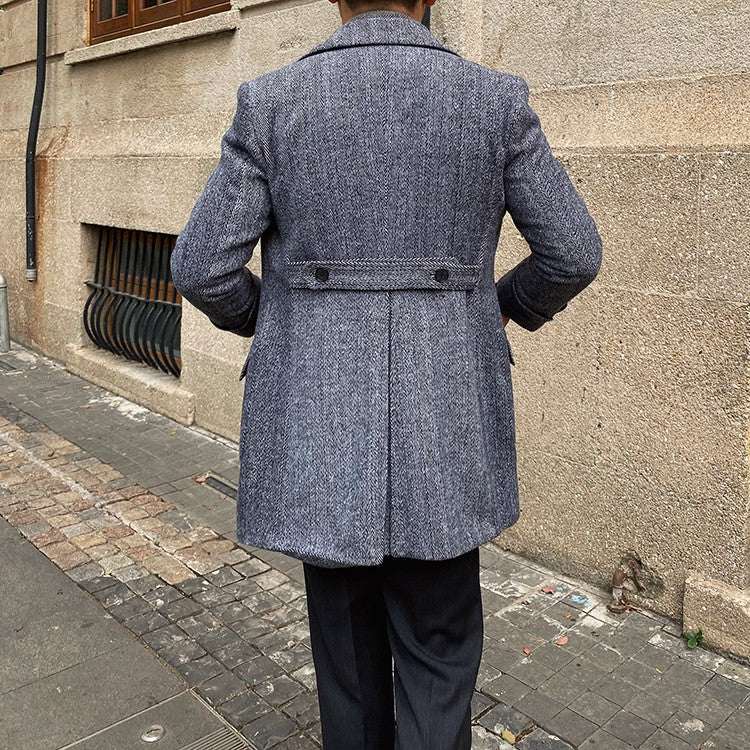 The Edinburgh Tweed Coat - SAVVY MONARCH