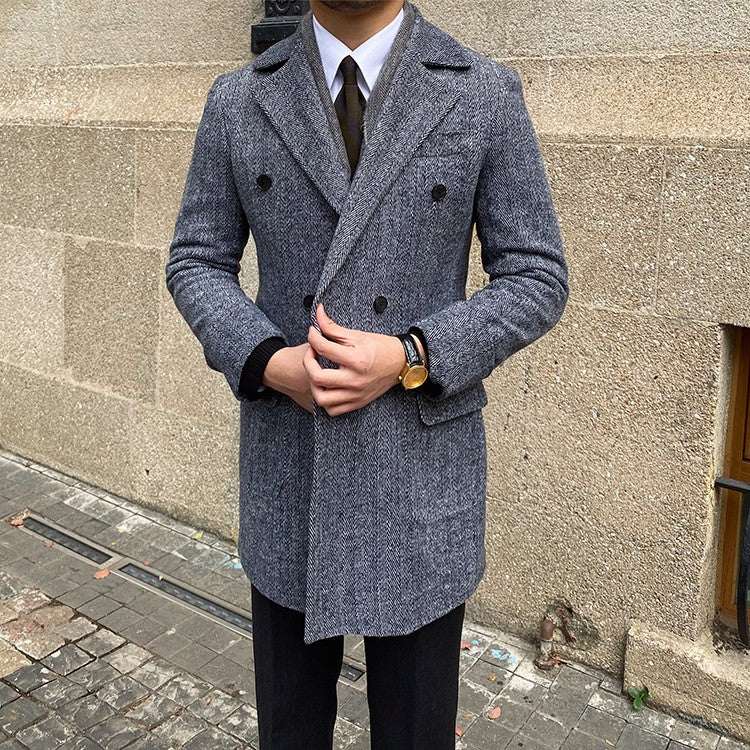 The Edinburgh Tweed Coat - SAVVY MONARCH