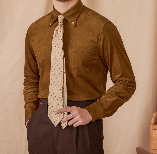 The Harrington Corduroy Shirt - SAVVY MONARCH