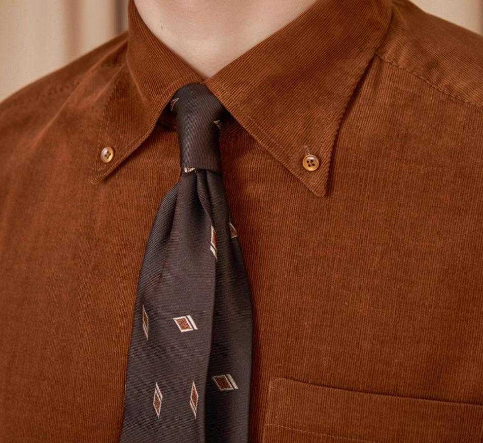 The Harrington Corduroy Shirt - SAVVY MONARCH