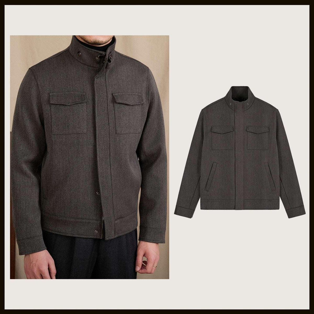 The Kensington Wool Coat - SAVVY MONARCH
