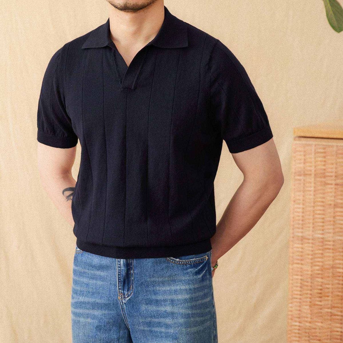 The Seagull Knit Polo - SAVVY MONARCH