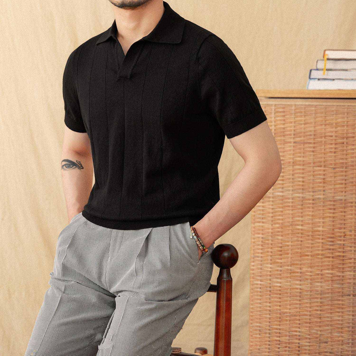 The Seagull Knit Polo - SAVVY MONARCH