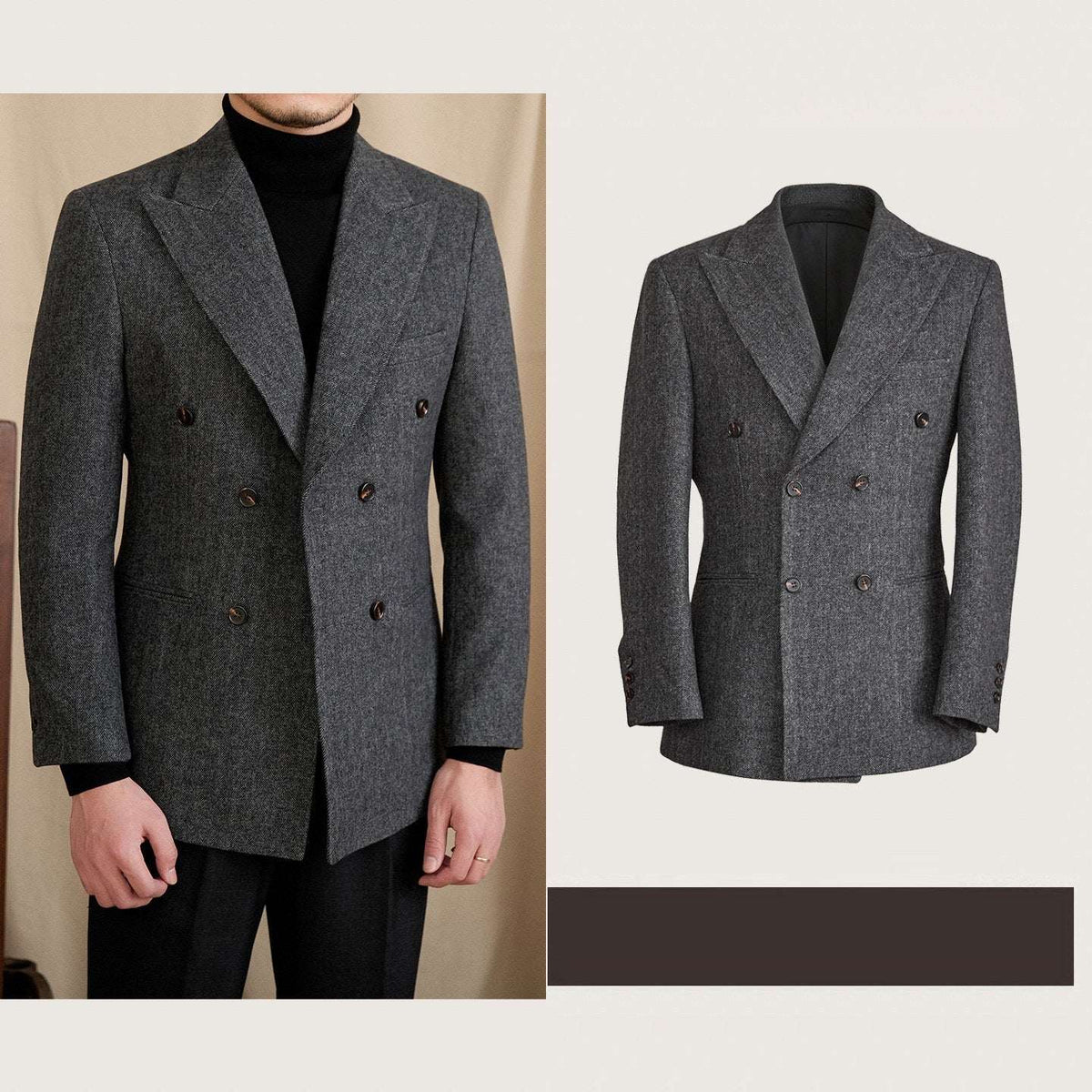 The Westminster Herringbone Suit - SAVVY MONARCH